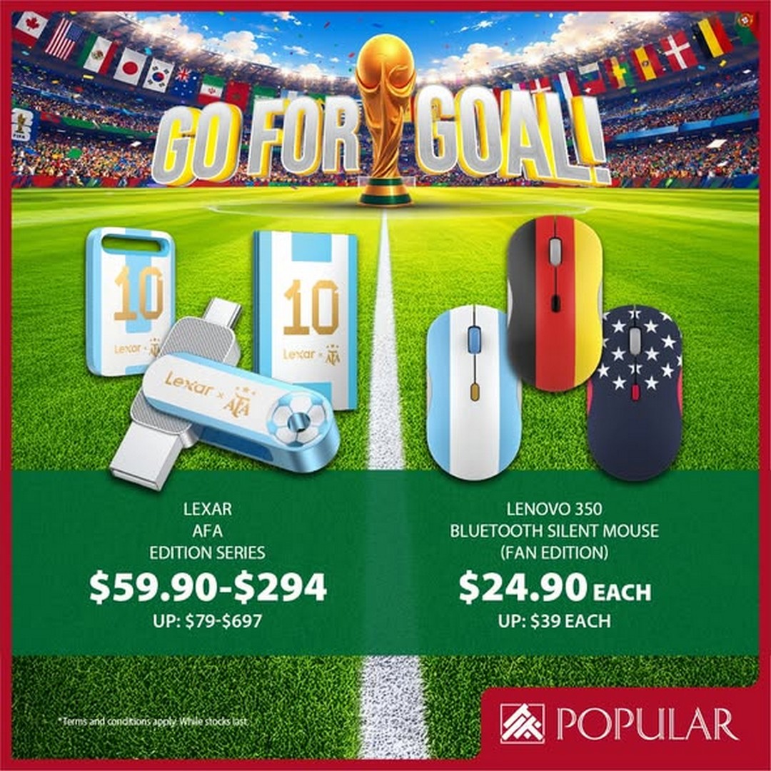 Popular-Bookstore-Singapore-FIFA-World-Cup-2026-Promotion-2 12 June 2026 onwards: Popular Bookstore Singapore FIFA World Cup 2026 Promotion: Football Merchandise Sale, Collectibles, Gaming Accessories & Lifestyle Deals in Singapore