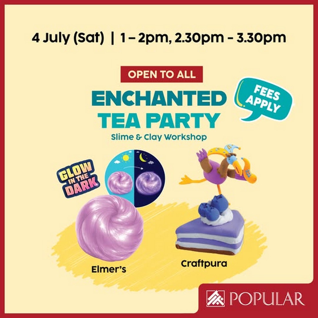Popular-Bookstore-Singapore-Members-Sale-1 4-5 July 2026: Popular Bookstore Singapore Members' Sale Event and Family Fun Weekend Promotion at Bras Basah Complex