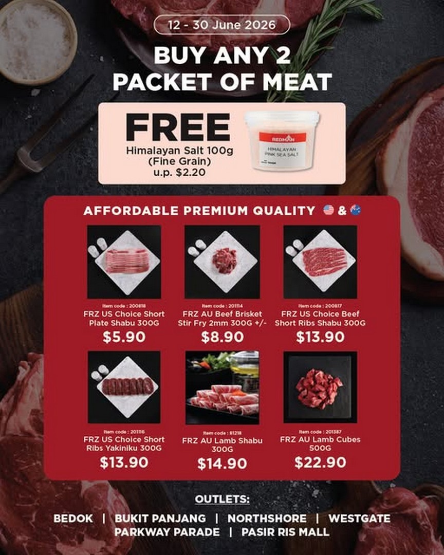 RedMan-Premium-Halal-Meat-Promotion 12–30 June 2026: RedMan Premium Halal Meat Promotion: Affordable Steakhouse-Quality Beef & Lamb Sale in Singapore