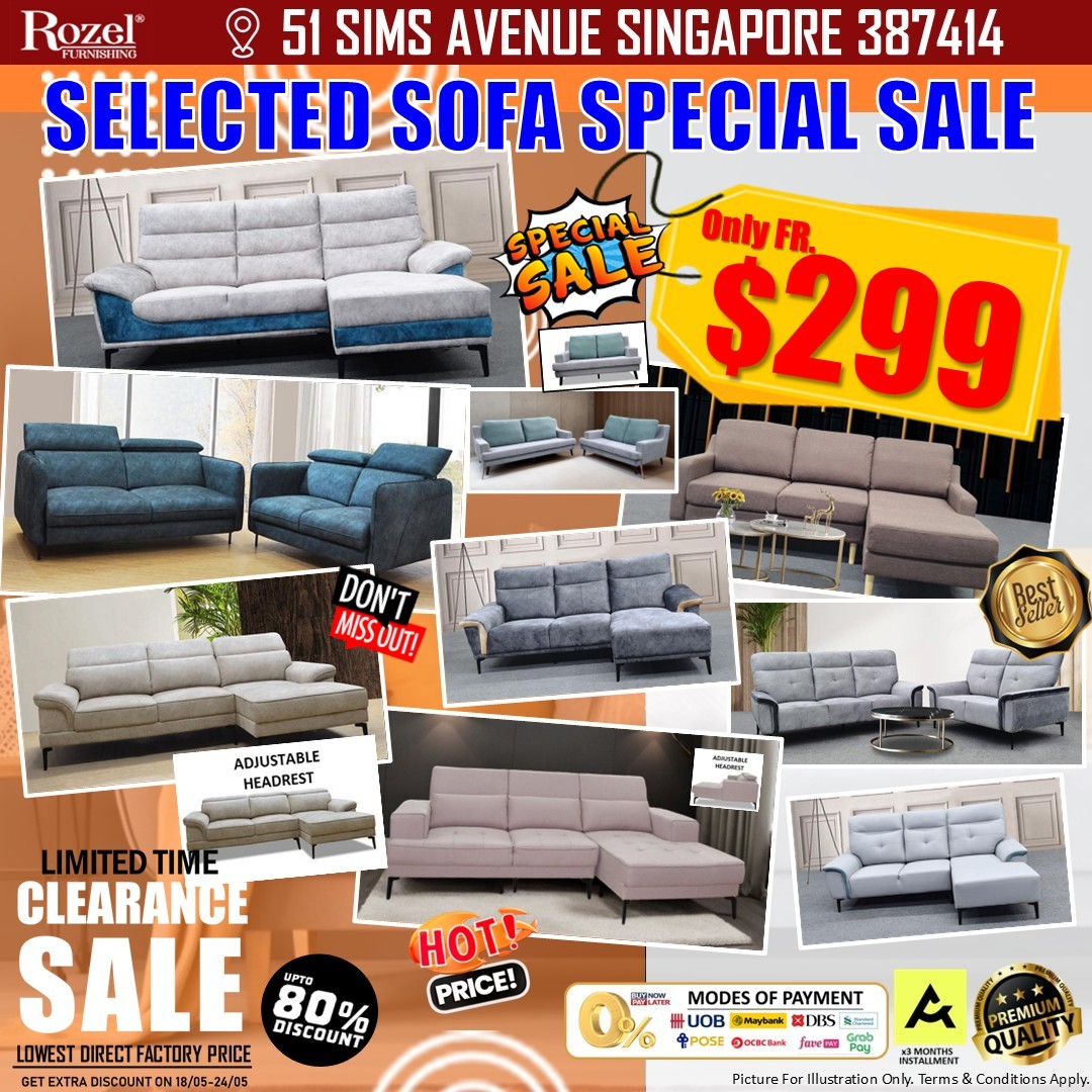 Rozel-Factory-Direct-Furniture-Tentage-Sale-at-Sims-Avenue-4 Now till 28 June 2026: Rozel Factory-Direct Furniture Tentage Sale at Sims Avenue, Massive Furniture Clearance Promotion in Singapore