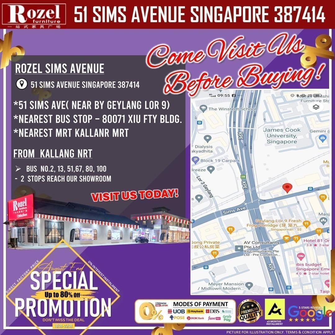 Rozel-Factory-Direct-Furniture-Tentage-Sale-at-Sims-Avenue-8 Now till 28 June 2026: Rozel Factory-Direct Furniture Tentage Sale at Sims Avenue, Massive Furniture Clearance Promotion in Singapore