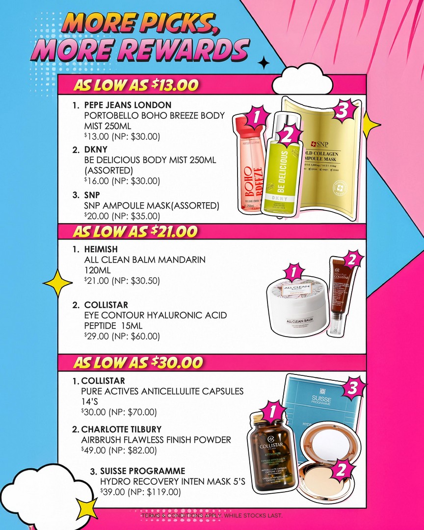 SaSa-Singapore-Great-Singapore-Sale-Beauty-Promotion-12 16 June–2 August 2026: SaSa Singapore Great Singapore Sale Beauty Promotion with Up to 80% Off Skincare, Makeup and Fragrances Deals