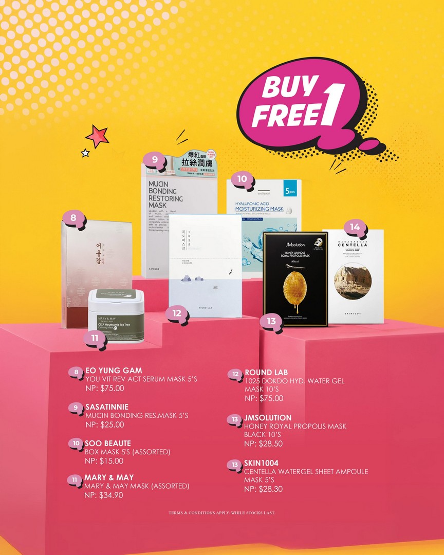 SaSa-Singapore-Great-Singapore-Sale-Beauty-Promotion-5 16 June–2 August 2026: SaSa Singapore Great Singapore Sale Beauty Promotion with Up to 80% Off Skincare, Makeup and Fragrances Deals