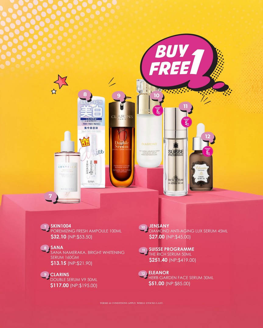 SaSa-Singapore-Great-Singapore-Sale-Beauty-Promotion-7 16 June–2 August 2026: SaSa Singapore Great Singapore Sale Beauty Promotion with Up to 80% Off Skincare, Makeup and Fragrances Deals