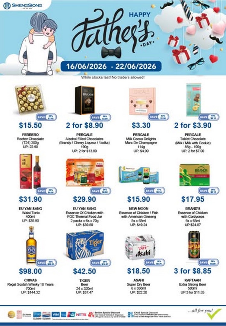 Sheng-Siong-Supermarket-Fathers-Day-Deals-Promotion 16–22 June 2026: Sheng Siong Supermarket Father’s Day Deals Promotion: Limited-Time Grocery Savings Across Singapore