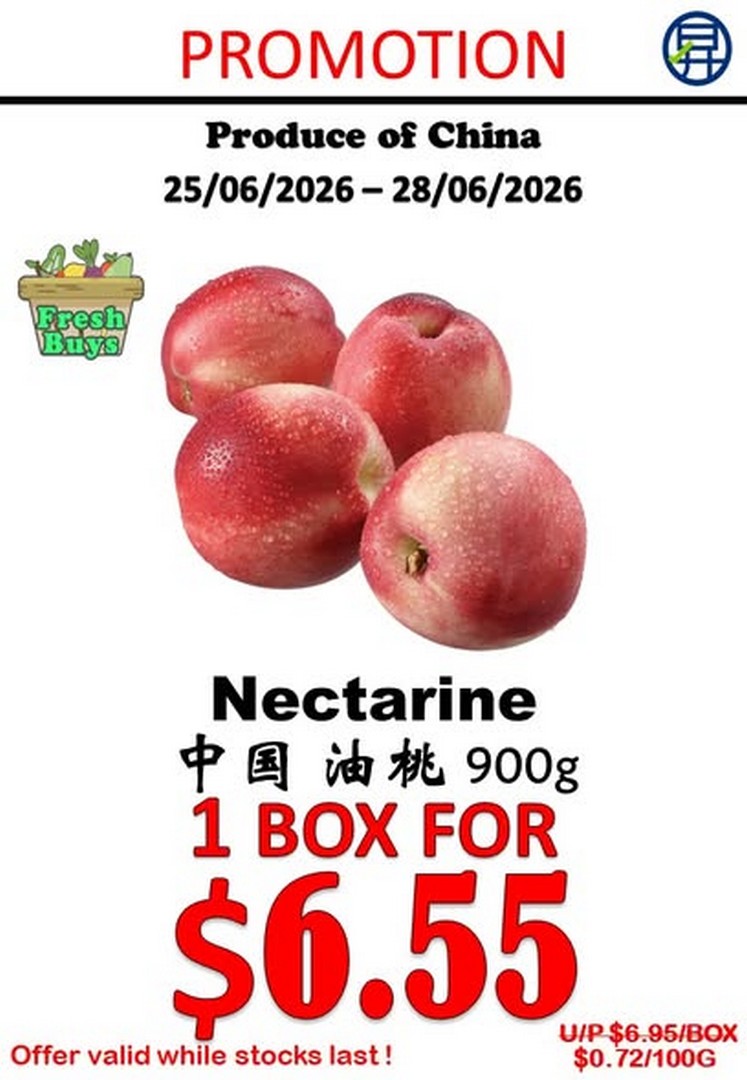 Sheng-Siong-Supermarket-Fresh-Fruits-Promotion 25-28 June 2026: Sheng Siong Supermarket Fresh Fruits Promotion – Enjoy Great Savings on Nutritious Produce Across Singapore