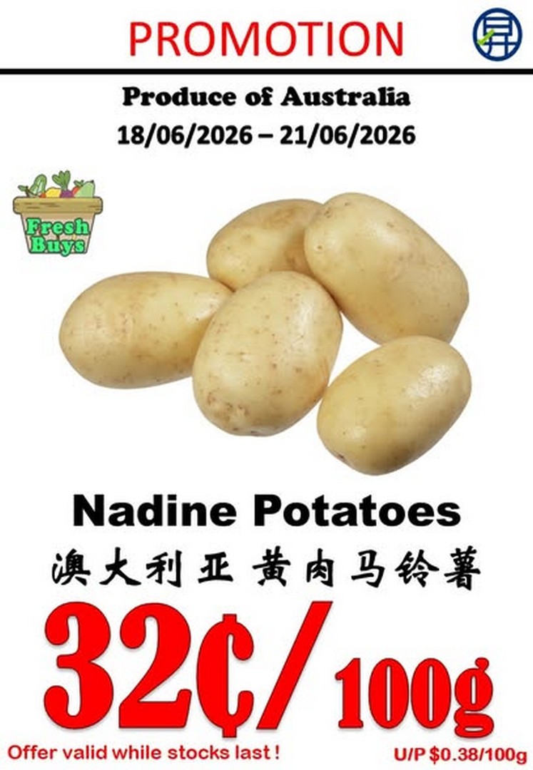 Sheng-Siong-Supermarket-Fresh-Fruits-Vegetables-Promotion 18–21 June 2026: Sheng Siong Supermarket Fresh Fruits & Vegetables Promotion: Budget-Friendly Healthy Grocery Deals Across Singapore Stores