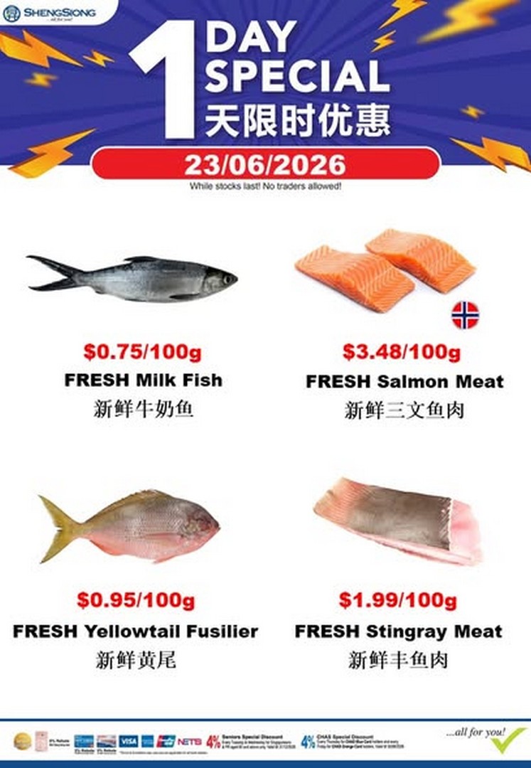 Sheng-Siong-Supermarket-Fresh-Seafood-Specials-Promotion-1-1 23 June 2026: Sheng Siong Supermarket, Fresh Seafood Specials Promotion, Catch of the Day Deals Across Singapore