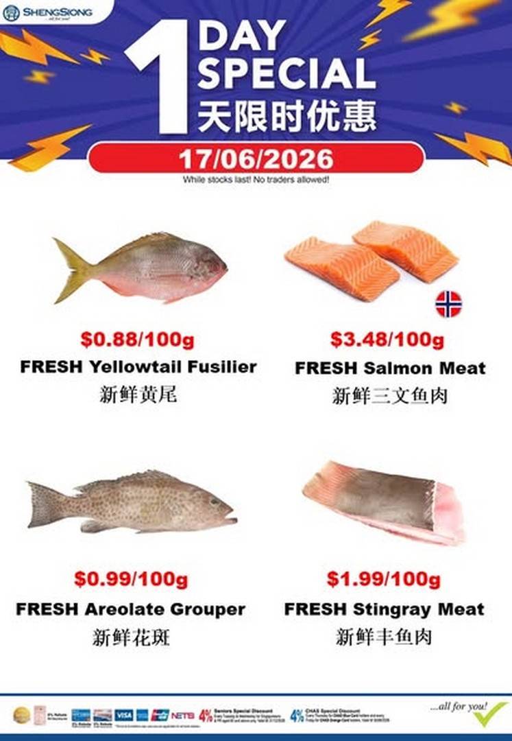 Sheng-Siong-Supermarket-Seafood-Specials-Promotion-1-3 17 June 2026: Sheng Siong Supermarket Seafood Specials Promotion: Fresh Catch of the Day Deals in Singapore Retail Offer