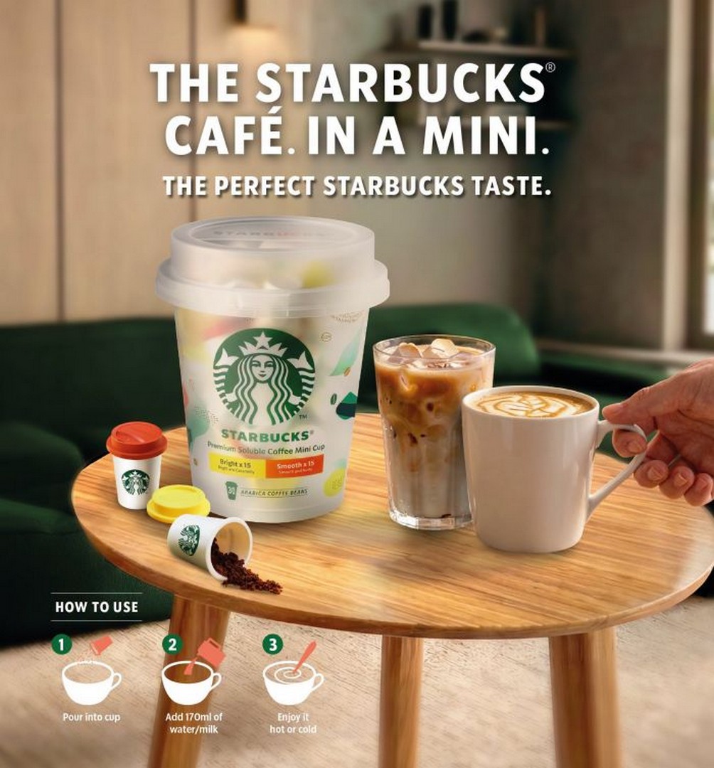 Starbucks-Premium-Soluble-Coffee-Mini-Cups 23 June 2026 onwards: Starbucks Premium Soluble Coffee Mini Cups, New Launch Promotion, 30 Cups for $29.90 Value Coffee Deal Singapore