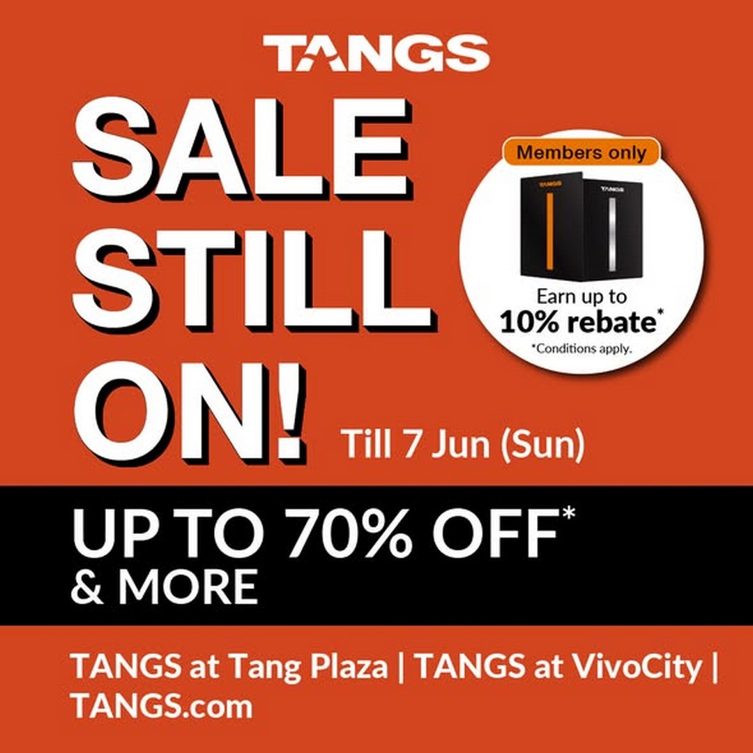 TANGS-Mid-Year-Sale-Home-Beauty-Lifestyle-Promotion Now till 7 June 2026: TANGS Mid-Year Sale, Home, Beauty & Lifestyle Promotion with Up to 70% Off in Singapore