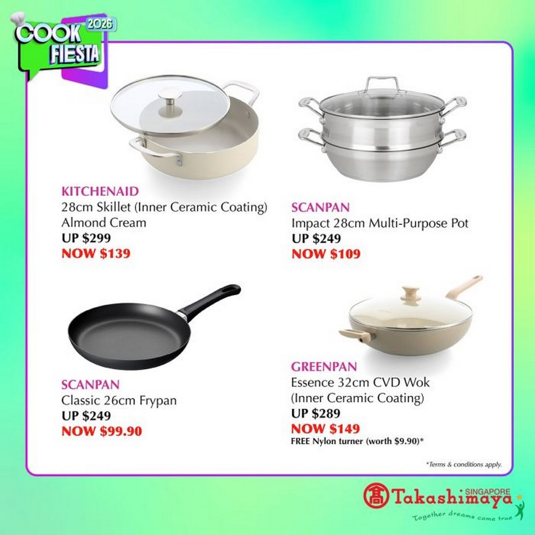 Takashimaya-Cook-Fiesta-2026-Premium-Cookware-Sale-4 11–25 June 2026: Takashimaya Cook Fiesta 2026, Premium Cookware Sale & Live Cooking Demonstrations in Singapore