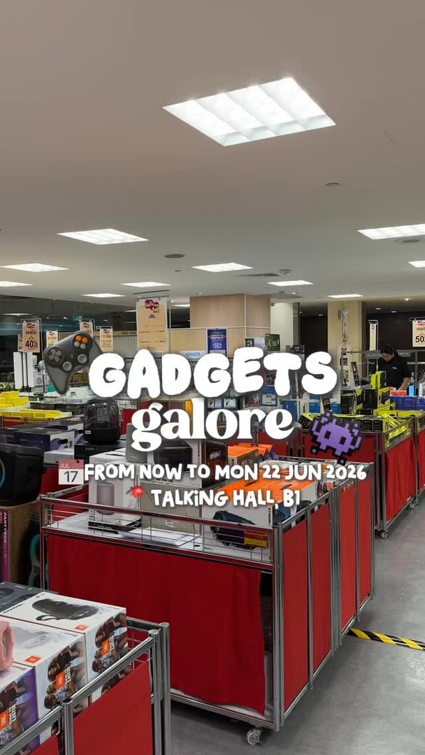 Takashimaya-Department-Store-Gadgets-Galore-Sale 11–22 June 2026: Takashimaya Department Store, Gadgets Galore Sale up to 50% OFF Tech Deals in Singapore Orchard Road