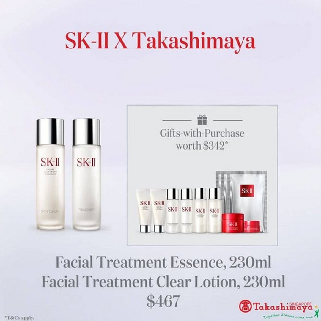 Takashimaya-Department-Store-SK-II-Brightening-Promotion-1 11–24 June 2026: Takashimaya Department Store SK-II Brightening Promotion, In-Store Beauty Gift & $50 Off Skincare Spend Deal