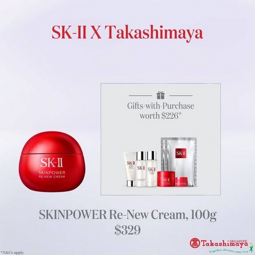 Takashimaya-Department-Store-SK-II-Brightening-Promotion-3 11–24 June 2026: Takashimaya Department Store SK-II Brightening Promotion, In-Store Beauty Gift & $50 Off Skincare Spend Deal