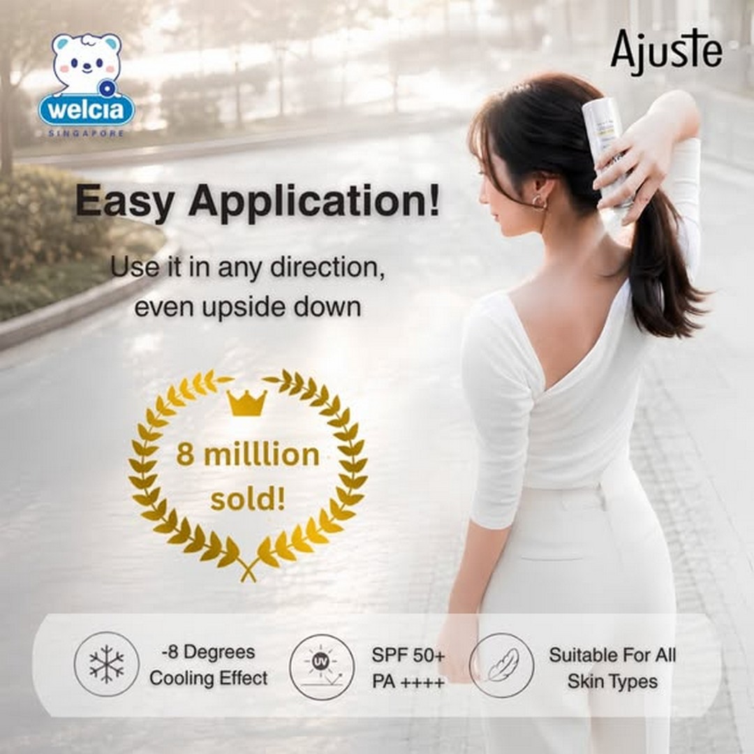 Welcia-Singapore-AJUSTE-UV-Spray-Buy-1-Free-1-UV-Protection-Promotion-2 9 June 2026 onwards: Welcia Singapore AJUSTE UV Spray Buy 1 Free 1 UV Protection Promotion at Novena Square Store