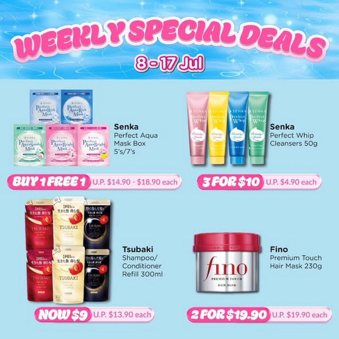 Welcia-Singapore-J-Beauty-Mega-Savings-Campaign-4 18 June – 17 July 2026: Welcia Singapore J-Beauty Mega Savings Campaign, Japanese Beauty Promotion with Gifts and Weekly Deals