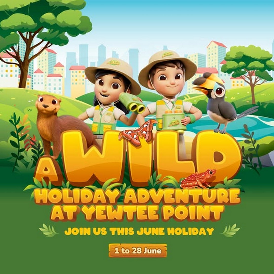 YewTee-Point-Singapore-Wild-Holiday-Adventure 1–28 June 2026: YewTee Point Singapore Wild Holiday Adventure – Spend & Redeem Mall Vouchers, Exclusive Ranger Buddies Plushies and Kids Club Rewards