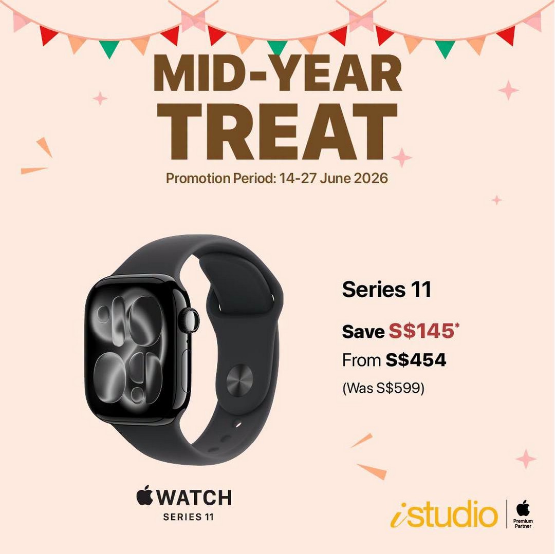 iStudio-Mid-Year-Apple-Upgrade-Sale-4 Now till 27 June 2026: iStudio Mid-Year Apple Upgrade Sale, Exclusive Discounts on iPhone, Apple Watch, AirPods and Accessories Promotion