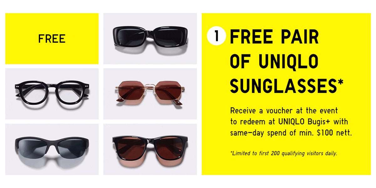 resf7fe2356f5465d2fc333046e445f142dfr 5-7 June 2026: UNIQLO Sunny Garden Event at Bugis Junction Singapore – Free Sunglasses Giveaway, UV Protection Experiences and Exclusive Rewards