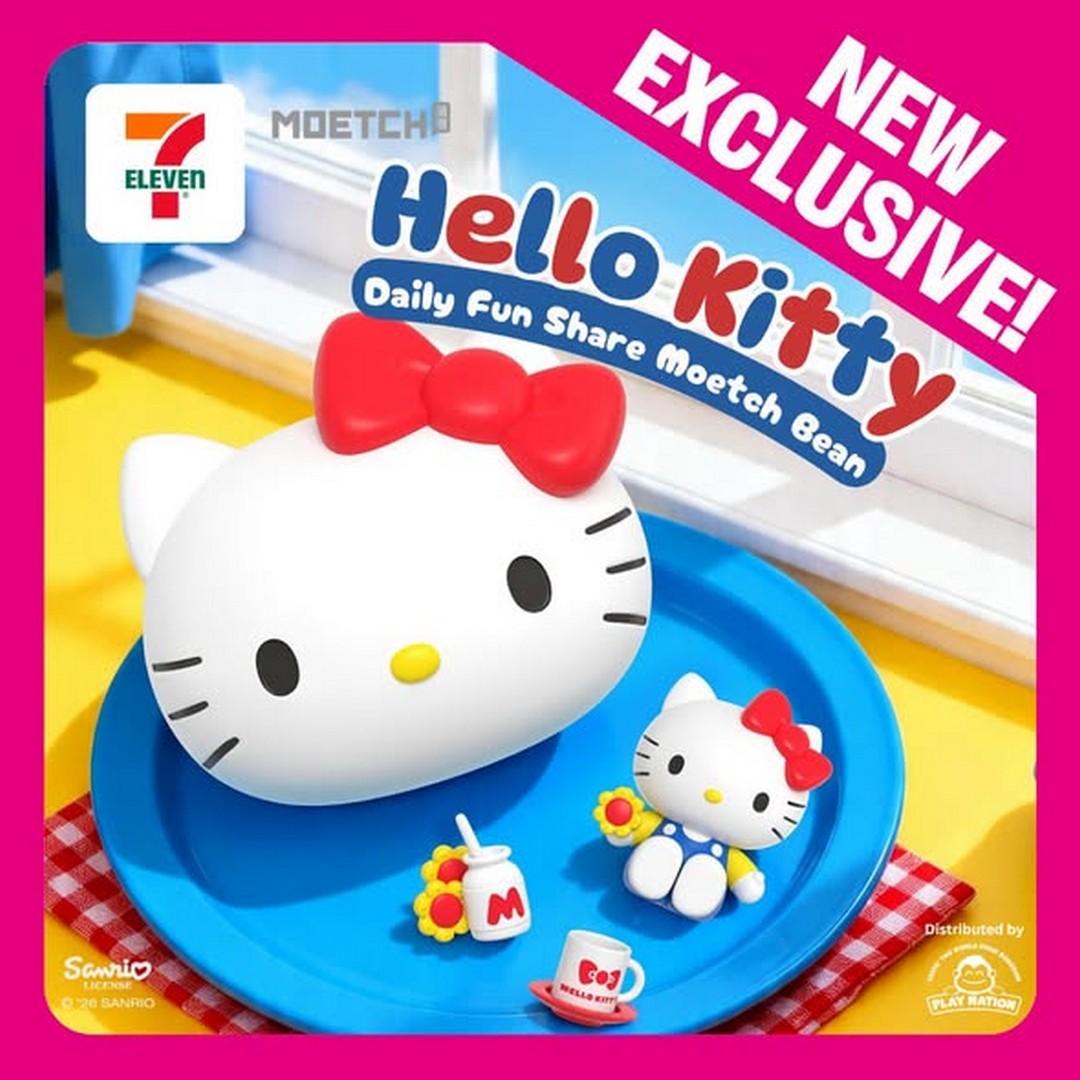 7-Eleven-Singapore-Hello-Kitty-Style-Daily-Fun-Share-Series-Moetch-Bean 6 July 2026 onwards: 7-Eleven Singapore Hello Kitty Style Daily Fun Share Series Moetch Bean Collectibles Promotion – Collect Adorable Mini Figures at Just $12.90