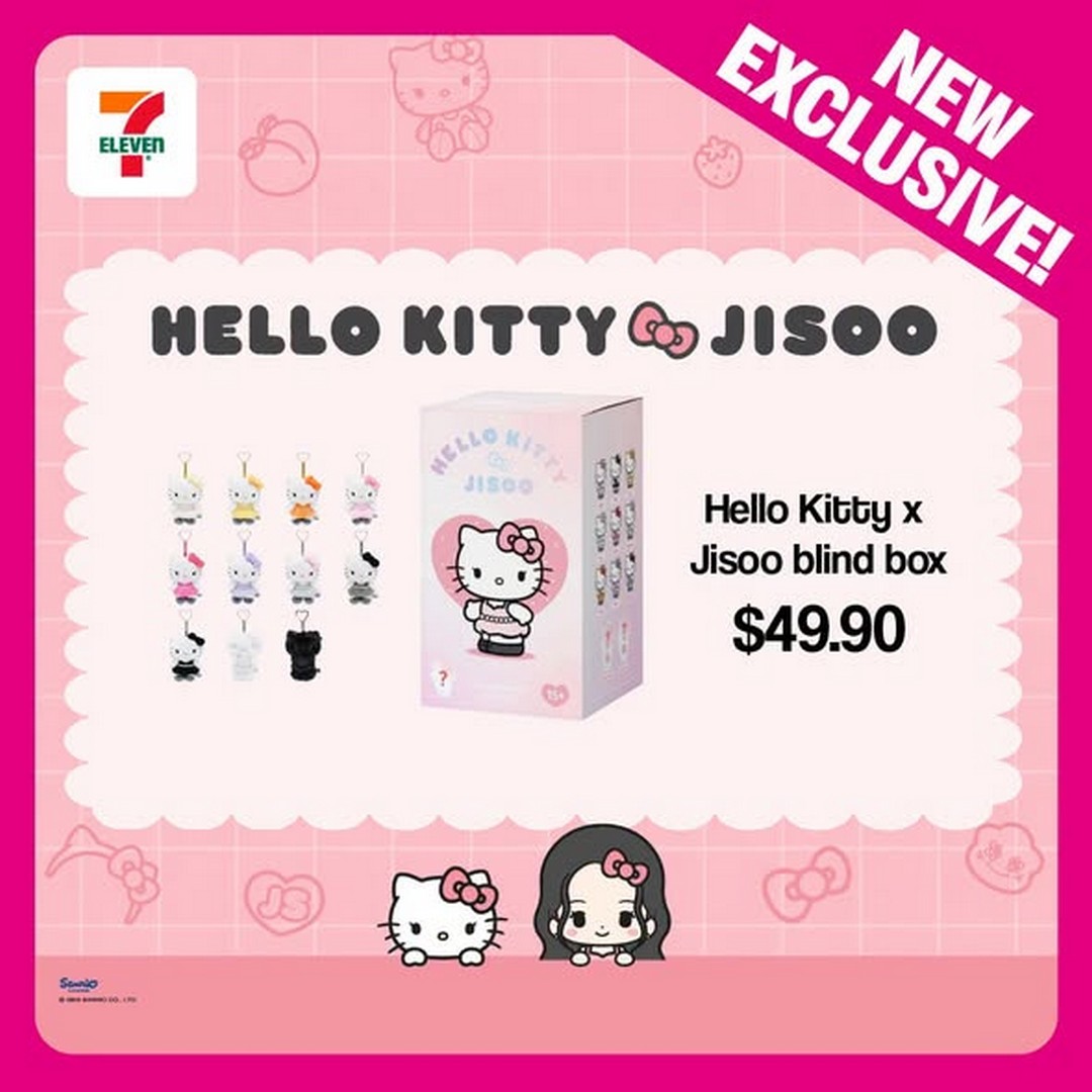 7-Eleven-Singapore-Hello-Kitty-x-JISOO-Limited-Edition-Merchandise-Promotion-1 6 July 2026 onwards: 7-Eleven Singapore Hello Kitty x JISOO Limited Edition Merchandise Promotion – Exclusive Collectibles Available While Stocks Last