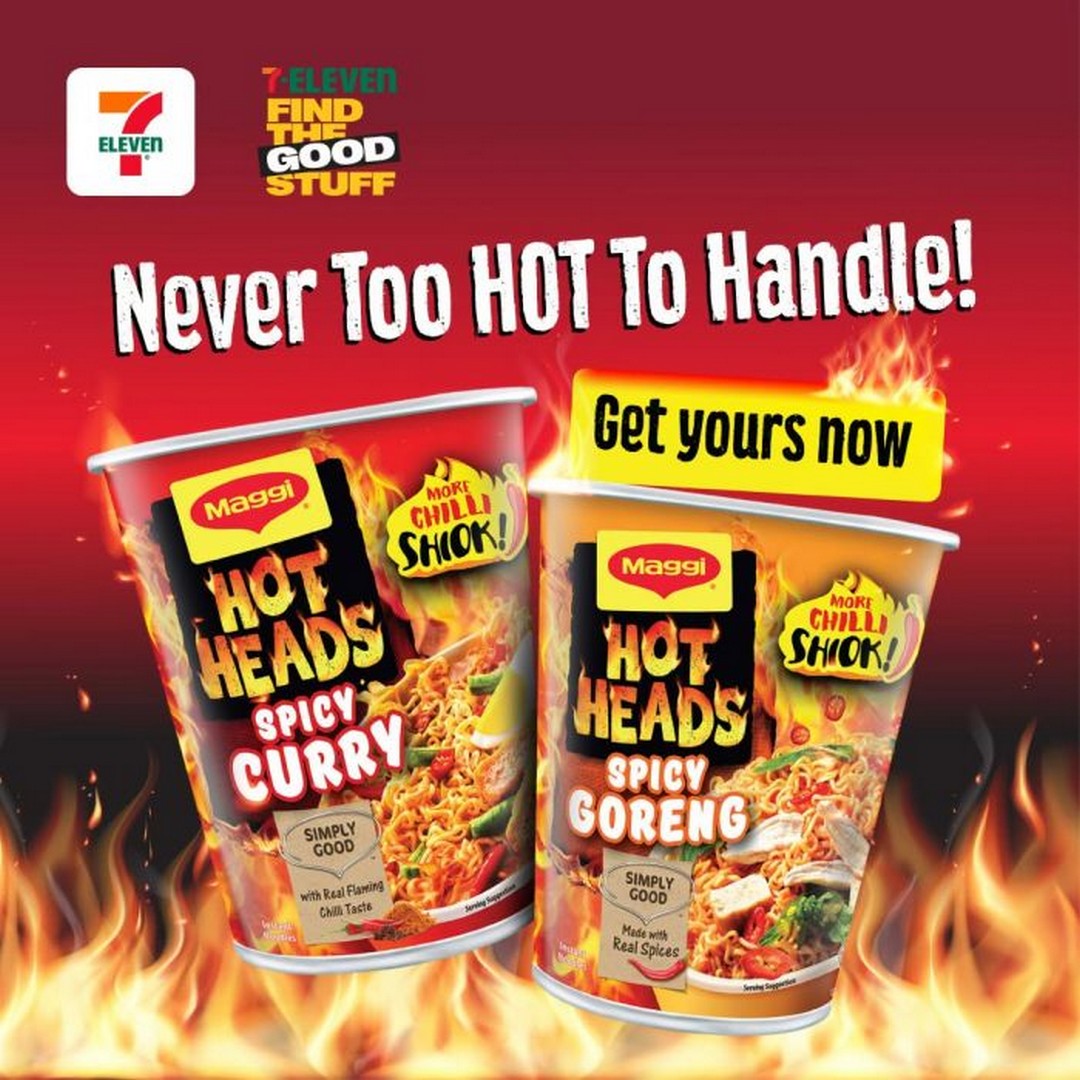 7-Eleven-Singapore-MAGGI-Hot-Heads-Spicy-Curry-Spicy-Goreng-Promotion 13 July 2026 onwards: 7-Eleven Singapore MAGGI Hot Heads Spicy Curry & Spicy Goreng Promotion – Discover the Latest Fiery Instant Noodles for Spice Lovers
