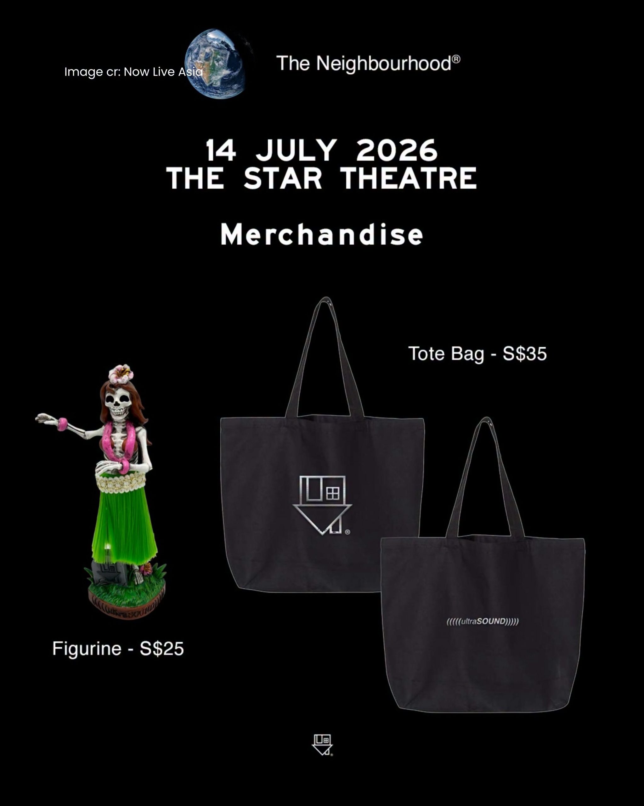 745487755_1514773919842652_3472220060506051283_n-scaled 14 July 2026: The Neighbourhood World Tour 2026 Singapore Official Merchandise Event at The Star Theatre – T-Shirts from $55, Hoodies, Tote Bags, Posters, Figurines & More