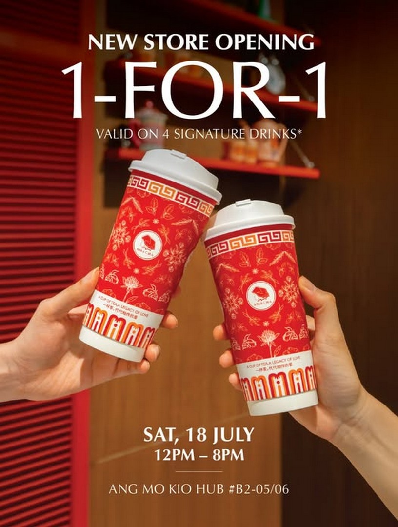AMACHA-Ang-Mo-Kio-Hub-1-for-1-Signature-Herbal-Drinks-Promotion 18 July 2026: AMACHA Ang Mo Kio Hub 1-for-1 Signature Herbal Drinks Promotion – Enjoy Buy 1 Free 1 Opening Celebration in Singapore