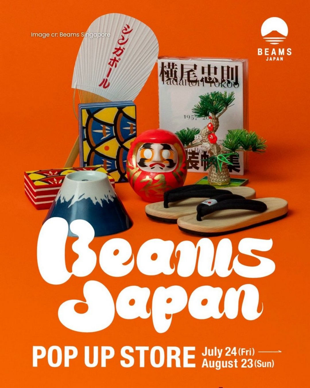 BEAMS-JAPAN-Curated-Pop-Up-at-New-Bahru-Singapore 24 July–23 August 2026: BEAMS JAPAN Curated Pop-Up at New Bahru Singapore – Exclusive Japanese Fashion, Crafts, Culture and Limited Edition Promotion Event