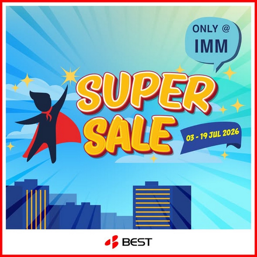 BEST-Denki-Singapore-IMM-Super-Sale Now till 19 July 2026: BEST Denki Singapore IMM Super Sale Promotion with Huge Savings on Electronics, Home Appliances and Tech Deals