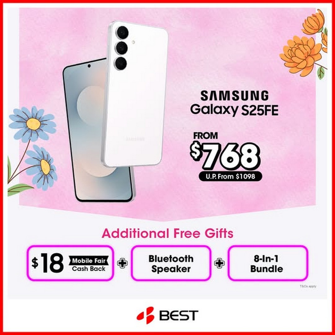 BEST-Denki-Singapore-Samsung-Mobile-Promotion-1 Now till 12 July 2026: BEST Denki Singapore Samsung Mobile Promotion – Exclusive Prices, Free Gifts with Purchase and Limited-Time Deals