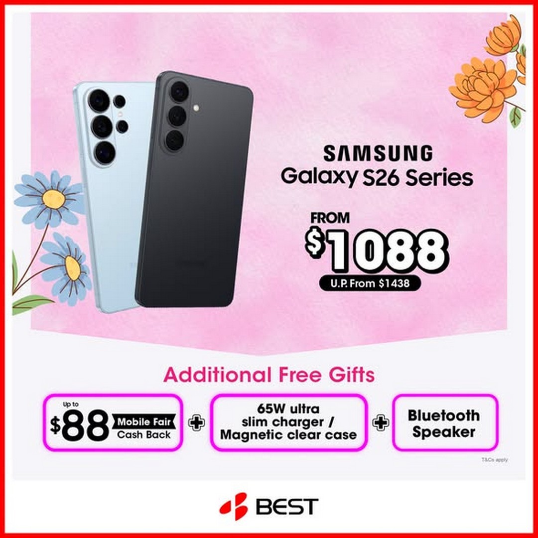BEST-Denki-Singapore-Samsung-Mobile-Promotion-2 Now till 12 July 2026: BEST Denki Singapore Samsung Mobile Promotion – Exclusive Prices, Free Gifts with Purchase and Limited-Time Deals