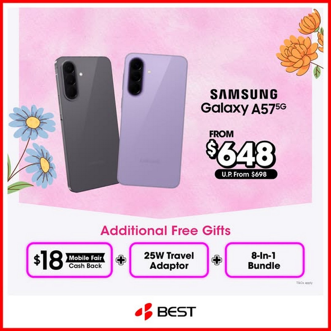 BEST-Denki-Singapore-Samsung-Mobile-Promotion-3 Now till 12 July 2026: BEST Denki Singapore Samsung Mobile Promotion – Exclusive Prices, Free Gifts with Purchase and Limited-Time Deals