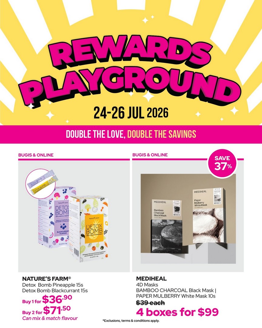BHG-Singapore-Ready-to-PLAY-Sale-Promotion-10 24-26 July 2026: BHG Singapore Ready to PLAY Sale Promotion at BHG Bugis – Storewide Discounts, Beauty Rewards, Lucky Draw and Weekend Shopping Event