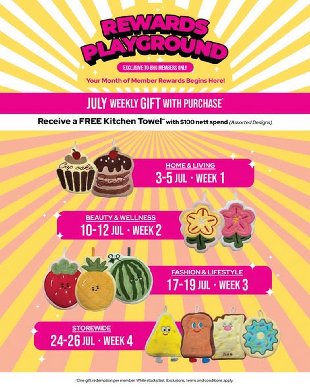 BHG-Singapore-Rewards-Playground-Member-Sale-4 3–5 July 2026: BHG Singapore Rewards Playground Member Sale Event: Exclusive Discounts, Bonus Points and In-Store Perks at Bugis