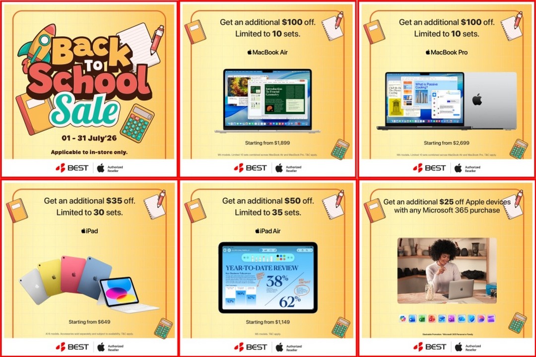 Best-Denki-Apple-Devices-Promotion-–-Enjoy-Up-to-100-OFF Now till 31 July 2026: Best Denki Apple Devices Promotion – Enjoy Up to $100 OFF on Apple Products for Back-to-School Savings in Singapore