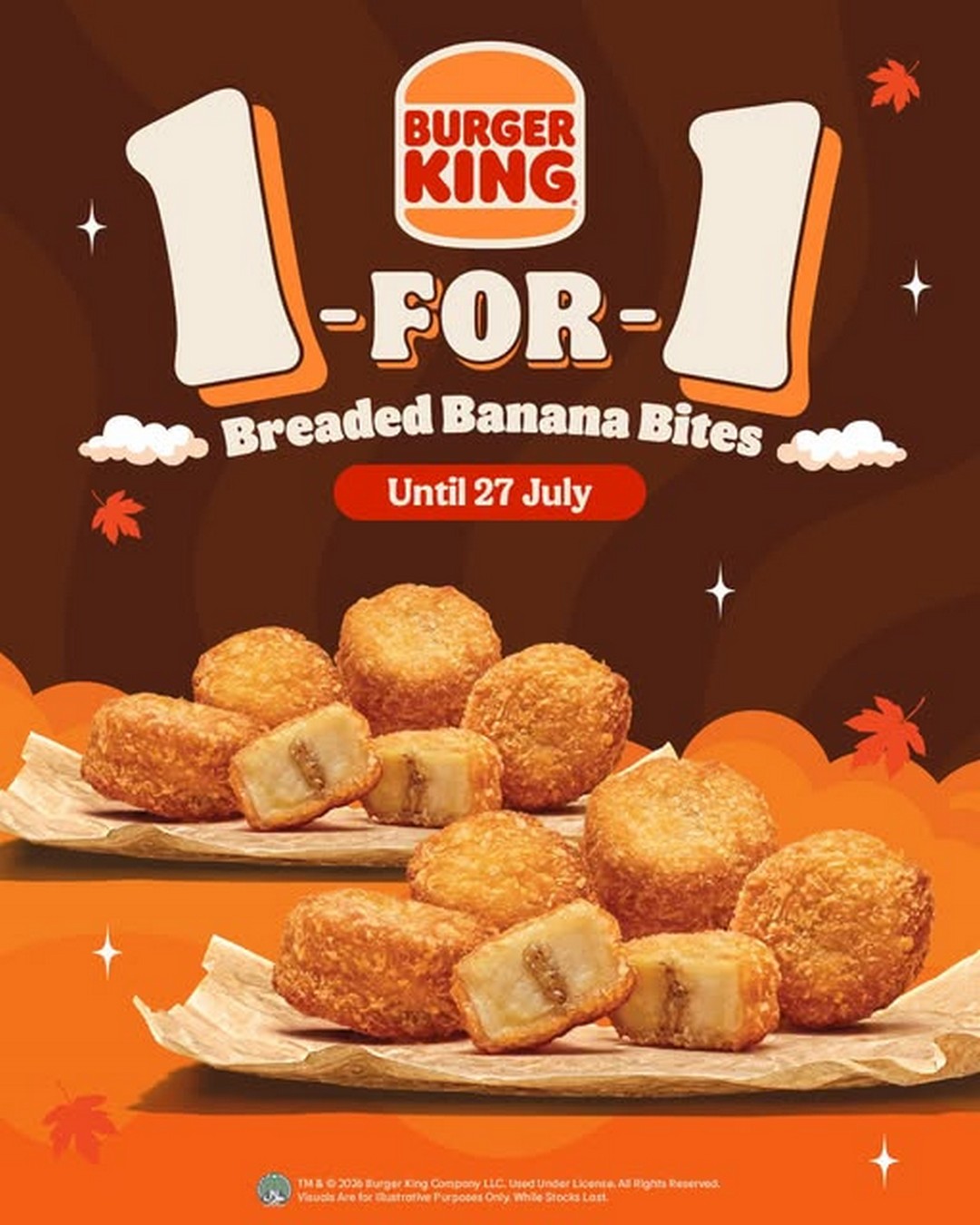 Burger-King-Singapore-1-for-1-Breaded-Banana-Bites-Promotion Now till 27 July 2026: Burger King Singapore 1-for-1 Breaded Banana Bites Promotion – Enjoy Double the Crispy Sweet Treat for the Same Price