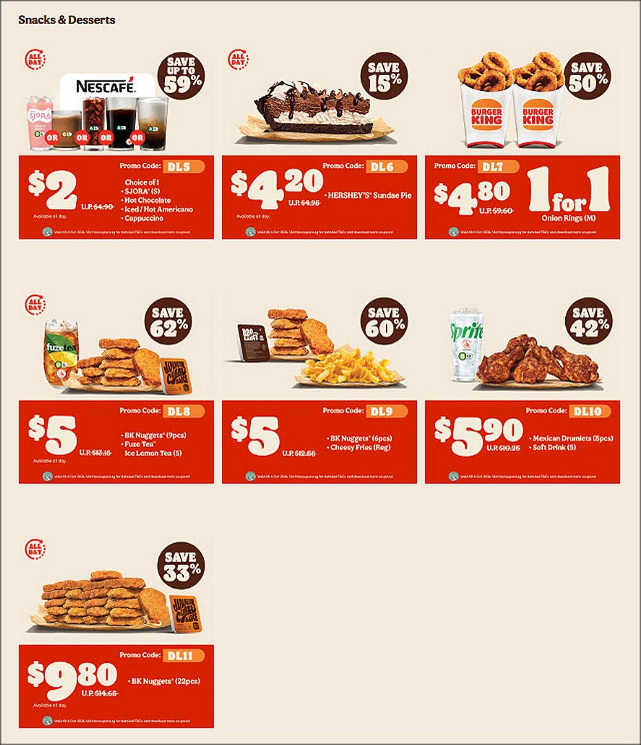 Burger-King-Singapore-Latest-Coupon-Promotion-2 6 July – 4 October 2026: Burger King Singapore Latest Coupon Promotion – Save Up to 62% on Burgers, Meals and Favourite Sides