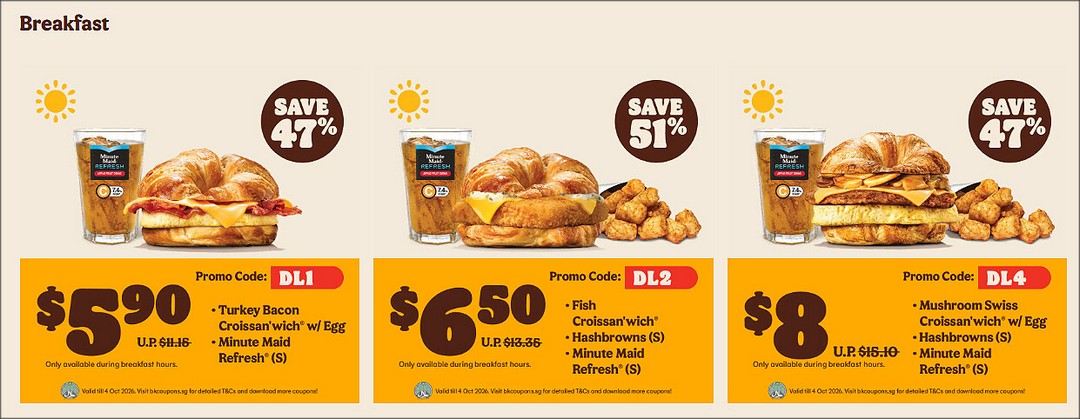 Burger-King-Singapore-Latest-Coupon-Promotion 6 July – 4 October 2026: Burger King Singapore Latest Coupon Promotion – Save Up to 62% on Burgers, Meals and Favourite Sides