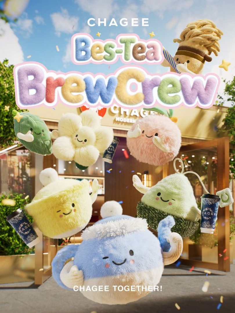 CHAGEE-Bes-Tea-Brew-Crew-Plushie-Bundle-Promotion 24 July 2026 onwards: CHAGEE Bes-Tea Brew Crew Plushie Bundle Promotion – Collect Exclusive Plushies with Fresh Milk Tea in Singapore