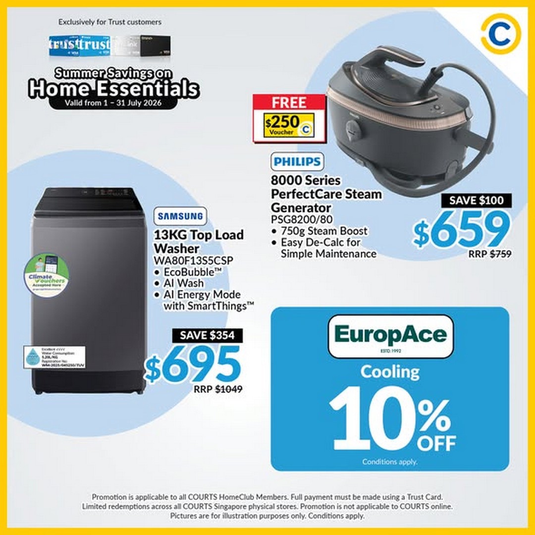 COURTS-Singapore-Trust-Card-Exclusive-Home-Essentials-Promotion-3-1 Now till 6 July 2026: Prime Supermarket WOW Weekend Promotion – Save More on Fresh Groceries, Household Essentials and Daily Necessities Across Singapore