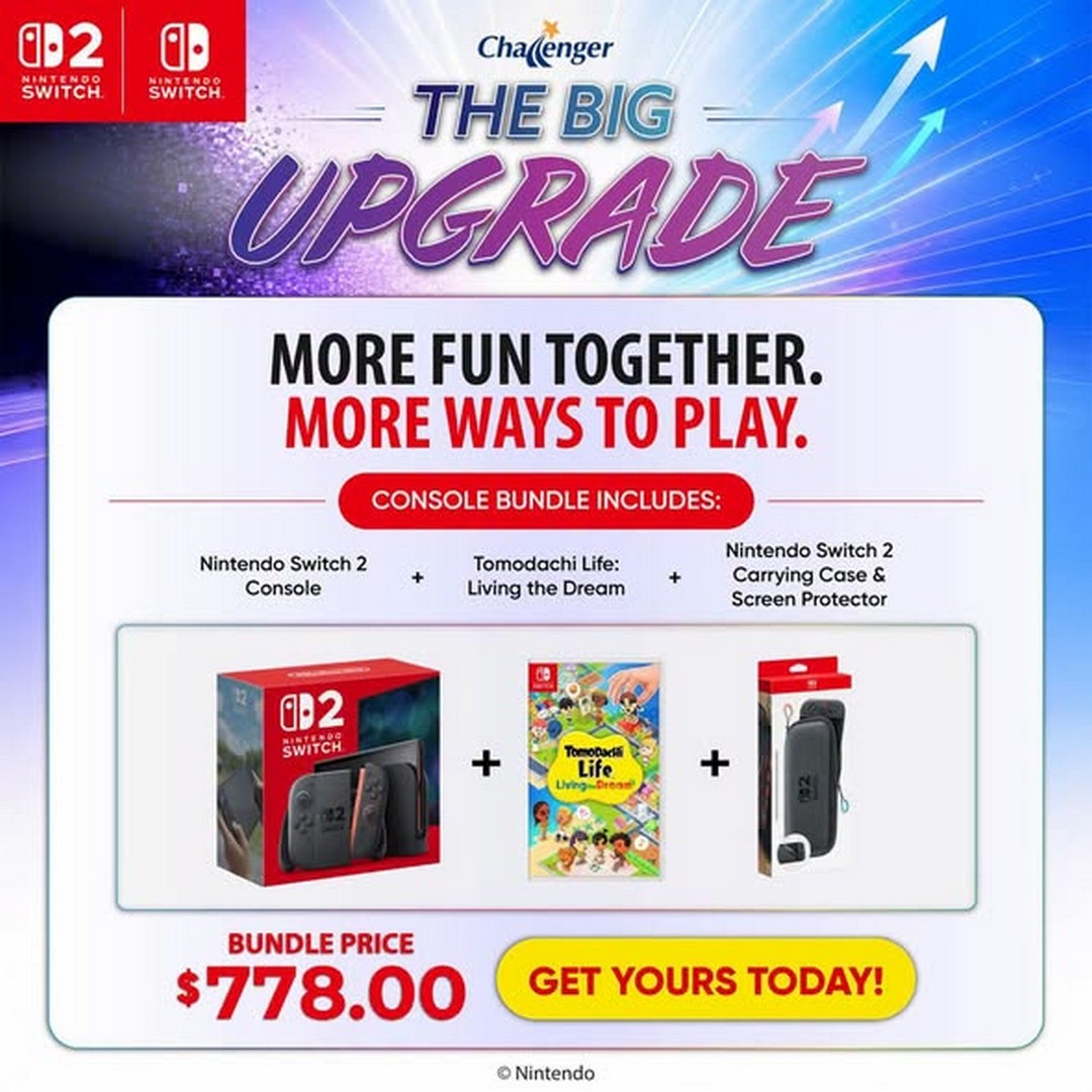 Challenger-Singapore-Big-Upgrade-Sale-1 Now Till 31 July 2026: Challenger Singapore Big Upgrade Sale Promotion: Enjoy Up To 70% Off Selected Tech Products, Cashback Deals And Gadget Upgrades
