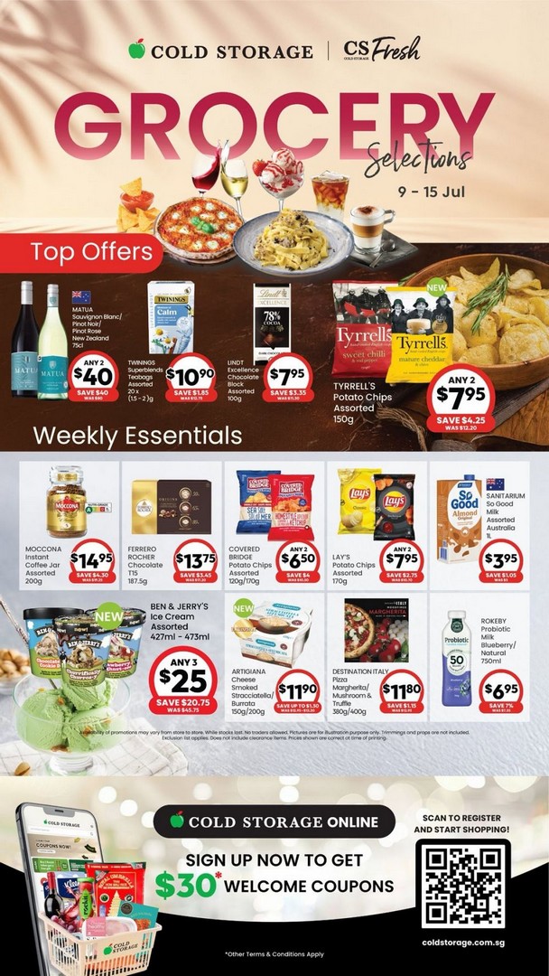 Cold-Storage-Malaysia-Weekly-Grocery-Promotion 9-15 July 2026: Cold Storage Malaysia Weekly Grocery Promotion – Buy 1 Free 1, Ice Cream, Household Essentials & Everyday Savings Sale