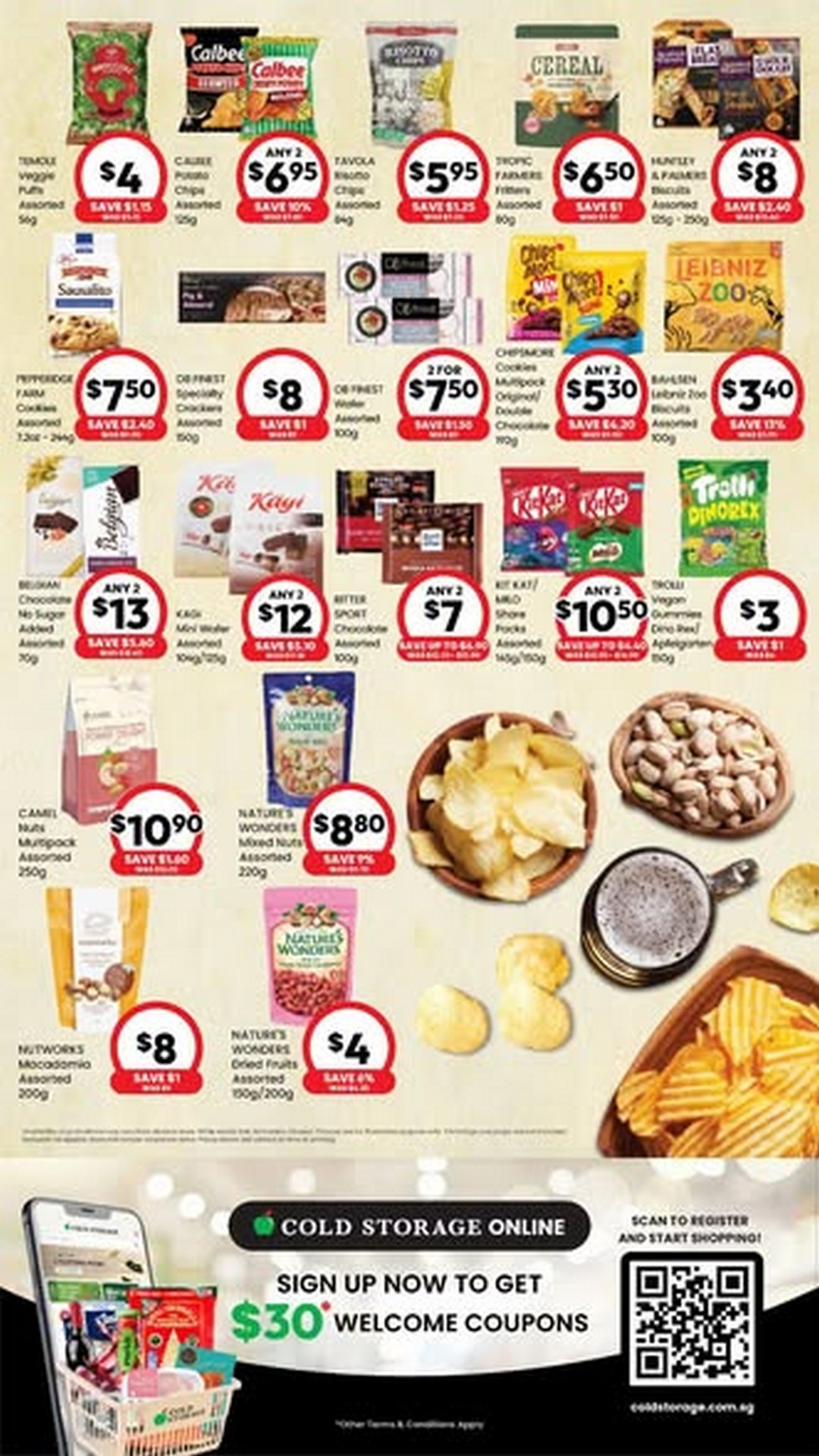 Cold-Storage-Singapore-Indulgence-Promotion-1 Now till 22 July 2026: Cold Storage Singapore Indulgence Promotion – Sweet Treats and Premium Snacks Sale with Limited-Time Offers