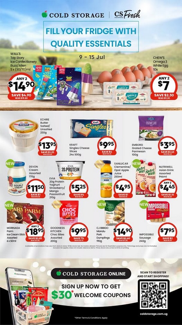 Cold-Storage-Singapore-Quality-Grocery-Promotion Now till 15 July 2026: Cold Storage Singapore Quality Grocery Promotion – Save on Premium Everyday Essentials and Fill Your Fridge for Less