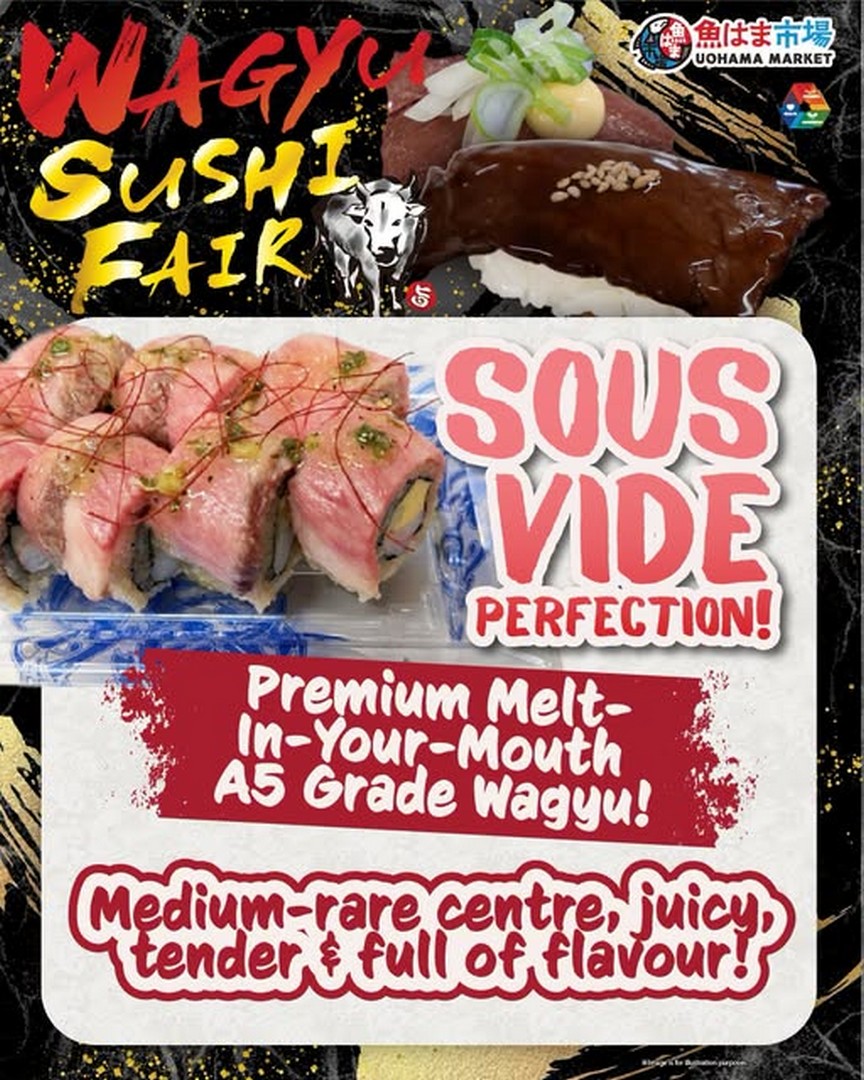 DON-DON-DONKI-Singapore-A5-Wagyu-Sushi-Fair-Promotion 1 July-31 August 2026: DON DON DONKI Singapore A5 Wagyu Sushi Fair Promotion – Enjoy Premium Seared A5 Wagyu Sushi at Special Promotion Across Selected Outlets