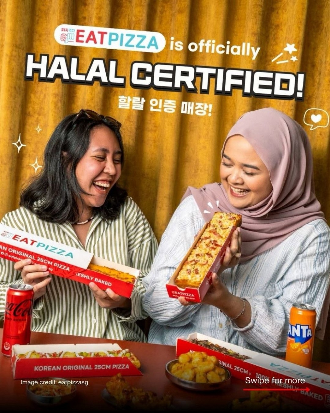 EAT-Pizza-Singapore-Halal-Launch-Promotion-1 25 July 2026: EAT Pizza Singapore Halal Launch Promotion – Enjoy Korean Spicy Chicken & Korean Chicken Hawaiian Pizza at Only $2.99 One-Day