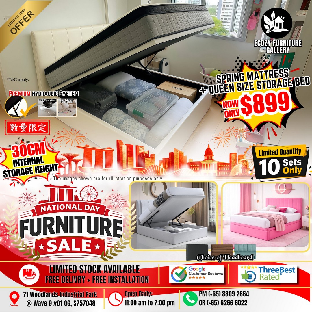 Ecozy-Furniture-Gallery-Singapore-National-Day-Furniture-Sale-2-1 Now Till 31 August 2026: Ecozy Furniture Gallery Singapore, National Day Furniture Sale Promotion With Malaysia Direct Prices, Up To 80% Off Furniture Deals