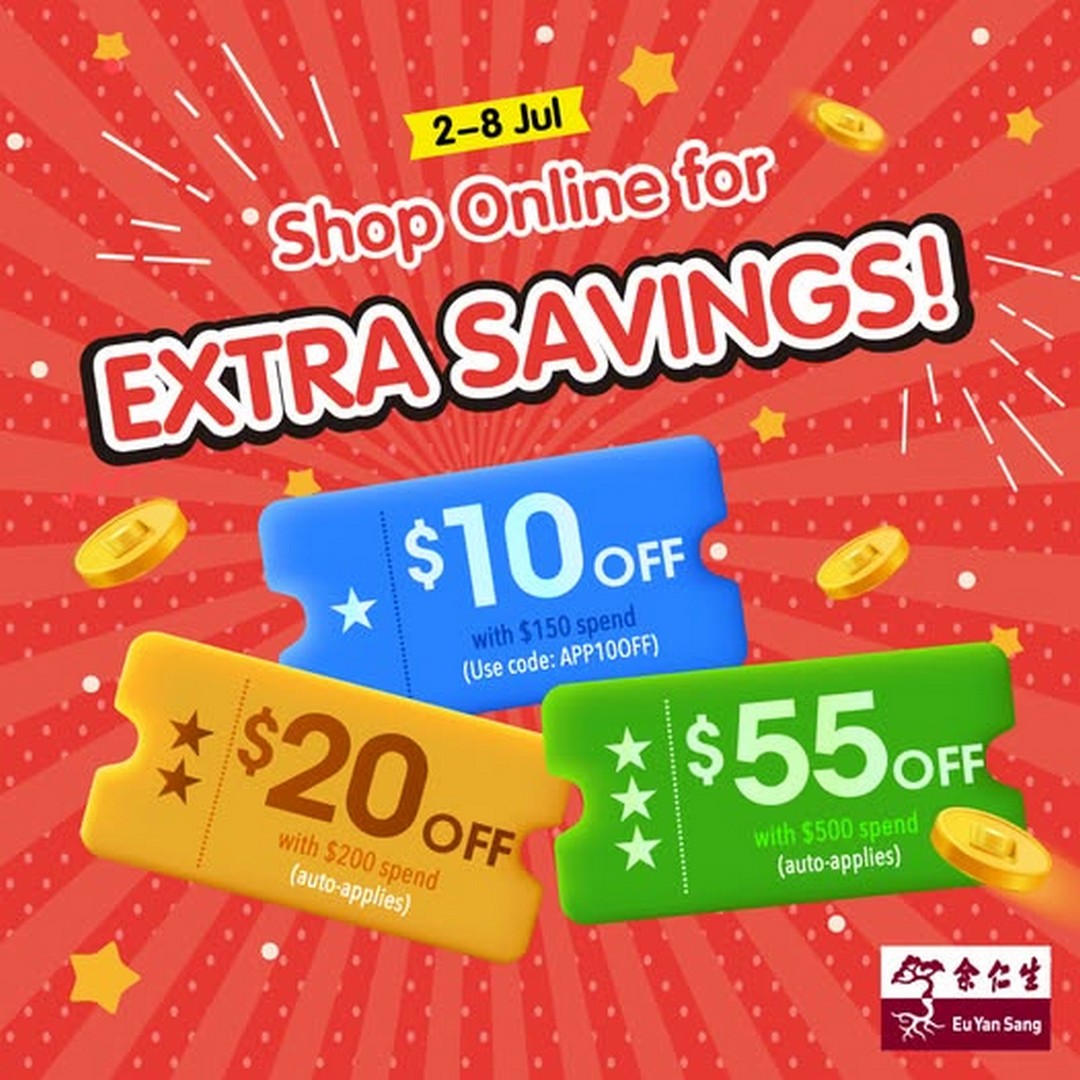 Eu-Yan-Sang-Singapore-Online-Store-Promotion 2–8 July 2026: Eu Yan Sang Singapore Online Store Promotion, Extra Savings and Free Delivery Deal